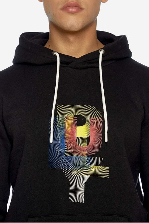 Ανδρικό Φούτερ με Κουκούλα Μαύρο Camaro