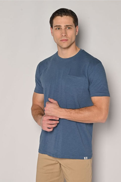 Ανδρικό T-Shirt Ραφ με Τσεπάκι Brokers