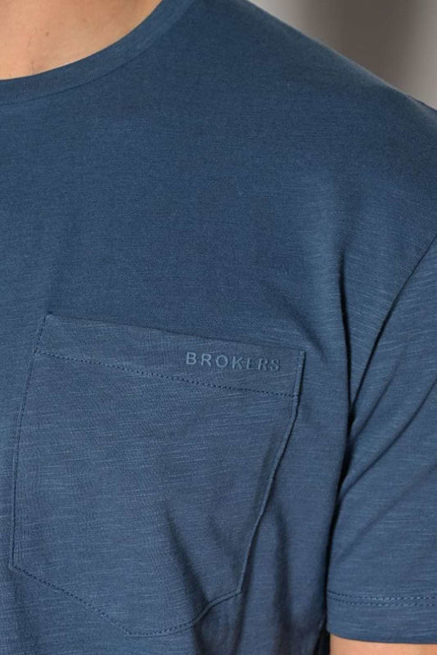 Ανδρικό T-Shirt Ραφ με Τσεπάκι Brokers