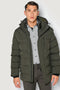 Ανδρικό Μπουφάν με Μόστρα Χρώμα Λαδί Sogo