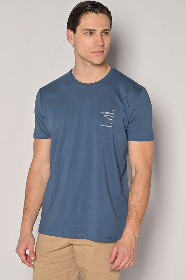 Ανδρικό T-Shirt Κοντομάνικο Ραφ Brokers