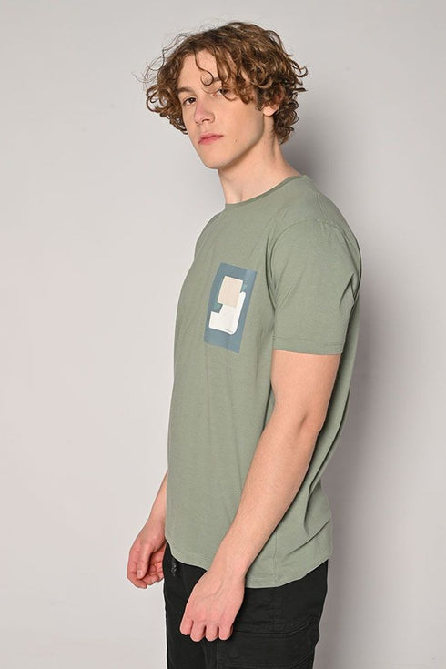 Ανδρικό T-Shirt Κοντομάνικο Μέντα Brokers