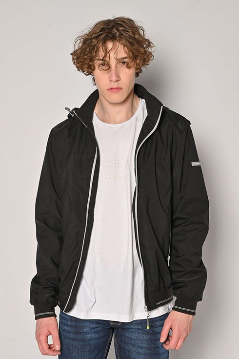 Ανδρικό Ανοιξιάτικο Μπουφάν Μαύρο Camaro