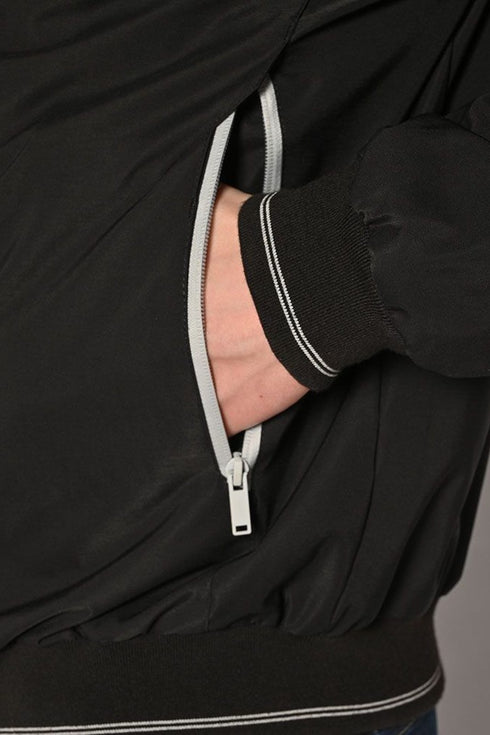 Ανδρικό Ανοιξιάτικο Μπουφάν Μαύρο Camaro