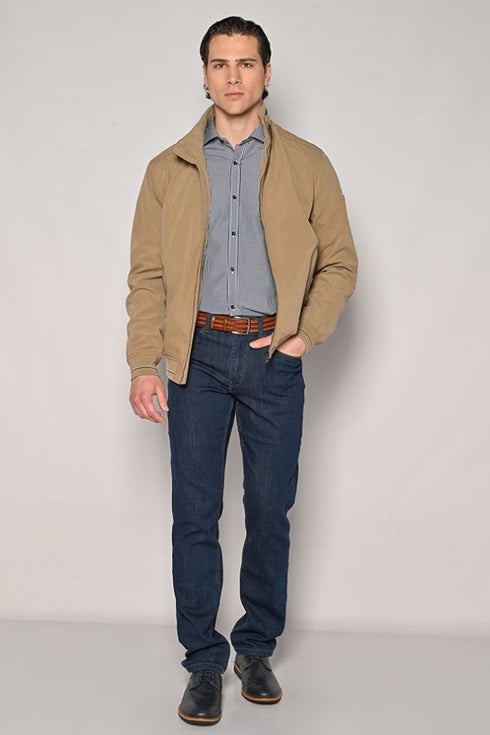 Ανδρικό Ανοιξιάτικο Μπουφάν Sogo Χρώμα Μπεζ