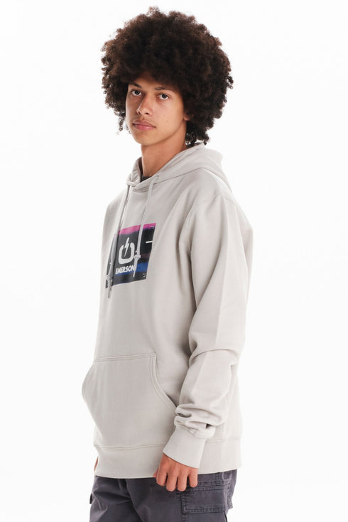 Ανδρικό Φούτερ με Κουκούλα Γκρι Emerson