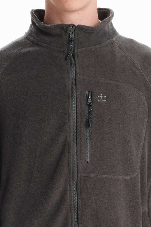 Ανδρική Ζακέτα Fleece Λαδί Emerson