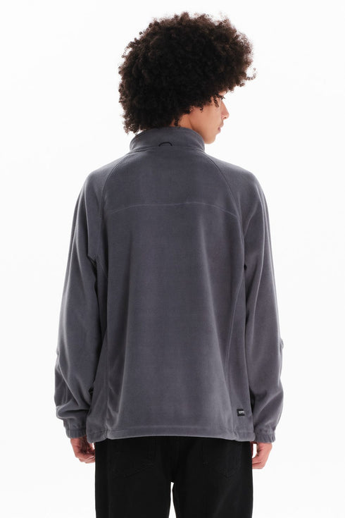 Ανδρική Ζακέτα Fleece Γκρι Emerson