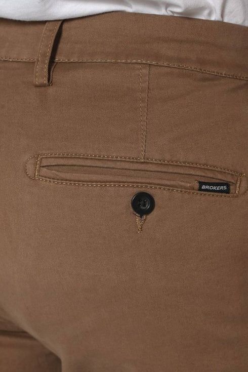 Ανδρικό Παντελόνι Chino Στενή Γραμμή Πούρο Brokers