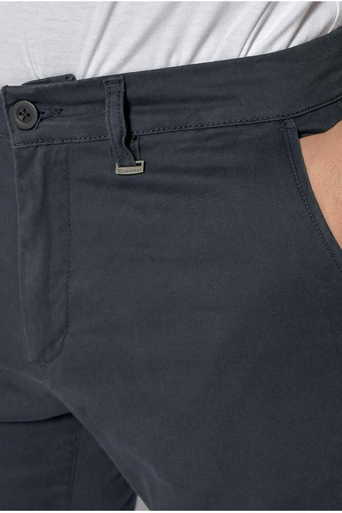 Ανδρικό Παντελόνι Chino Στενή Γραμμή Μπλε Brokers