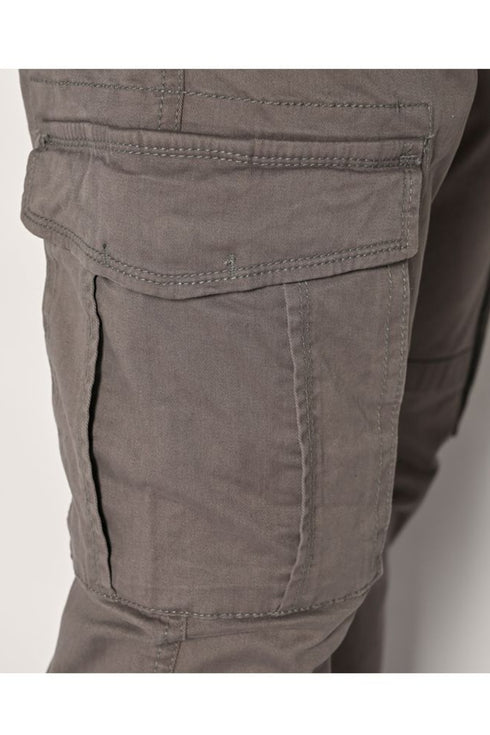 Ανδρικό Παντελόνι Cargo Γκρι Brokers
