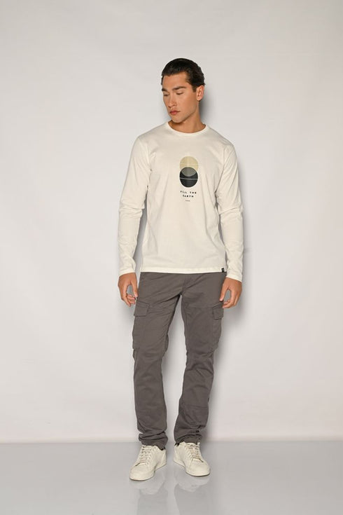 Ανδρική Μπλούζα Λαιμόκοψη Εκρού Camaro