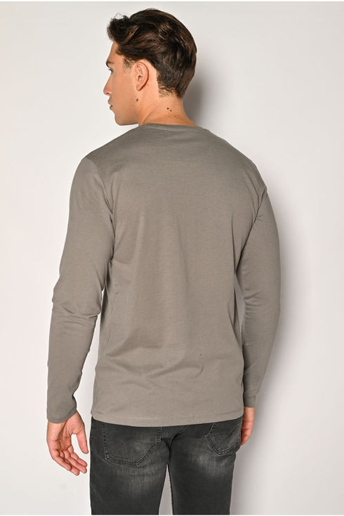 Ανδρική Μπλούζα Λαιμόκοψη Γκρι Camaro