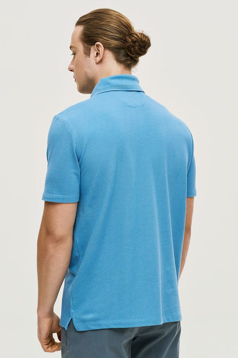 Ανδρικό Μπλουζάκι Πόλο Γαλάζιο Sogo