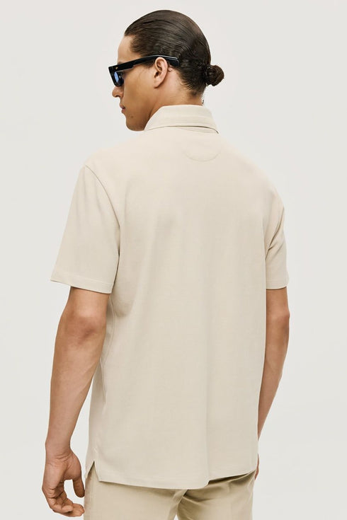 Ανδρικό Μπλουζάκι Πόλο Μπεζ Sogo