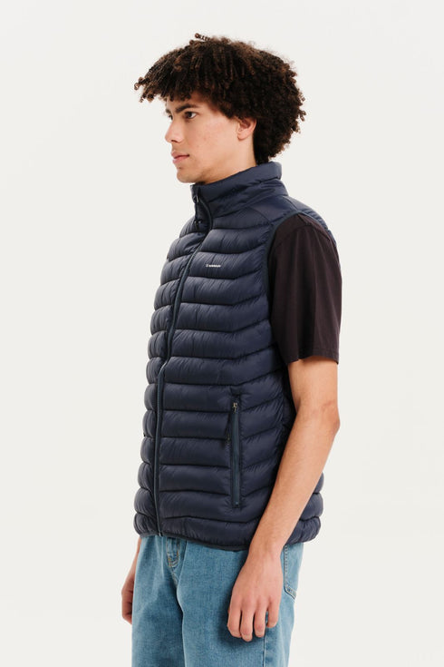 Emerson Ανδρικό Ελαφρύ Αμάνικο Μπουφάν Μπλε