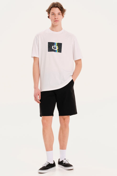 Emerson Ανδρικό Κοντομάνικο T-Shirt Λευκό με Στάμπα