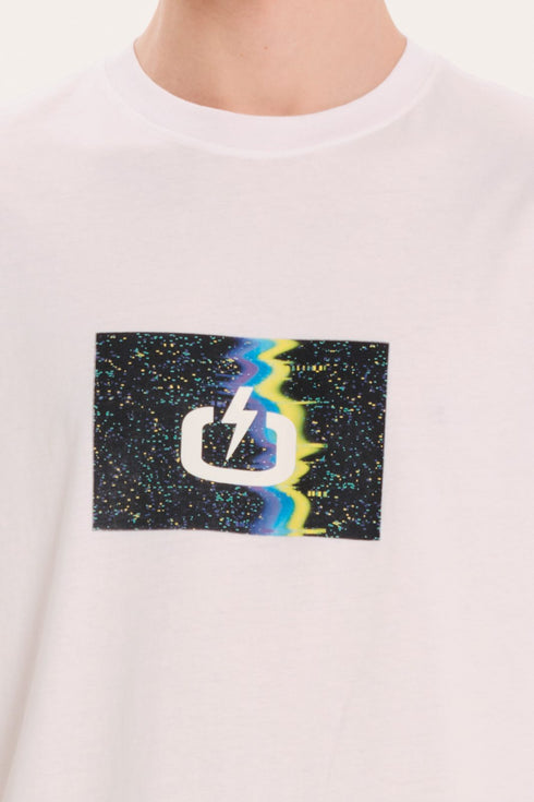 Emerson Ανδρικό Κοντομάνικο T-Shirt Λευκό με Στάμπα