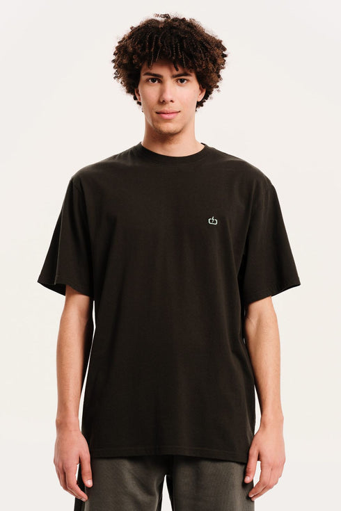 Emerson Ανδρικό Μονόχρωμο Κοντομάνικο T-Shirt Πράσινο