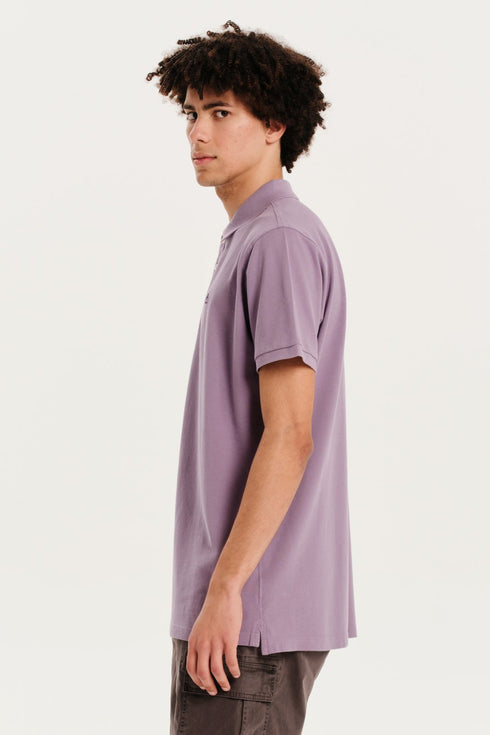 Emerson Κοντομάνικη Ανδρική Μπλούζα Πόλο Μοβ