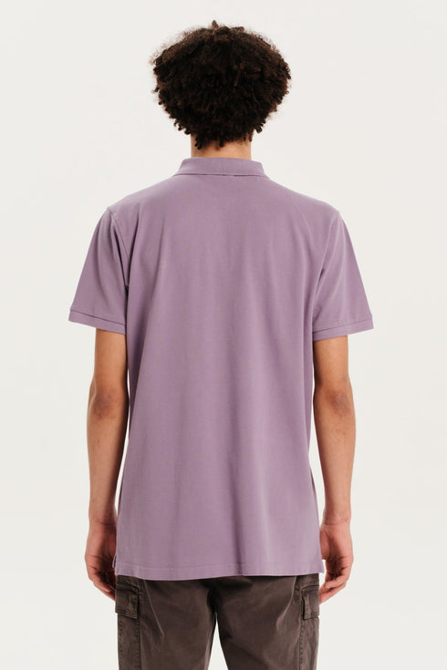 Emerson Κοντομάνικη Ανδρική Μπλούζα Πόλο Μοβ