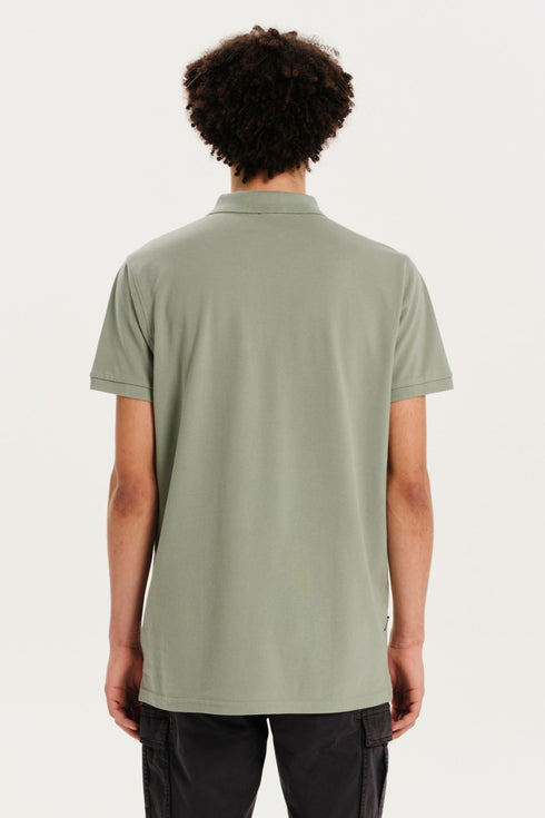 Emerson Κοντομάνικη Ανδρική Μπλούζα Πόλο Φυστικί