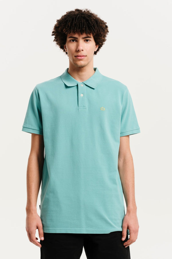 Emerson Κοντομάνικη Ανδρική Μπλούζα Πόλο Γαλάζιο