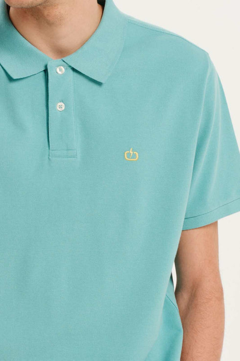 Emerson Κοντομάνικη Ανδρική Μπλούζα Πόλο Γαλάζιο