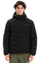 Emerson Ανδρικό Μπουφάν Puffer με Κουκούλα Μαύρο