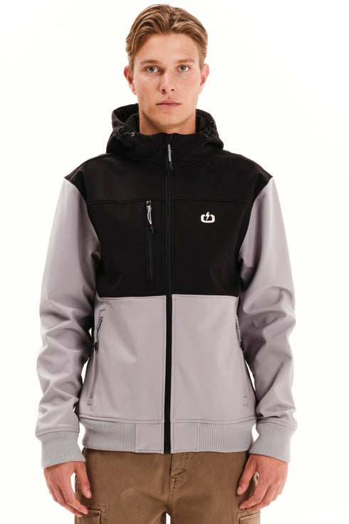 Ανδρικό Μπουφάν Bomber με Κουκούλα Emerson