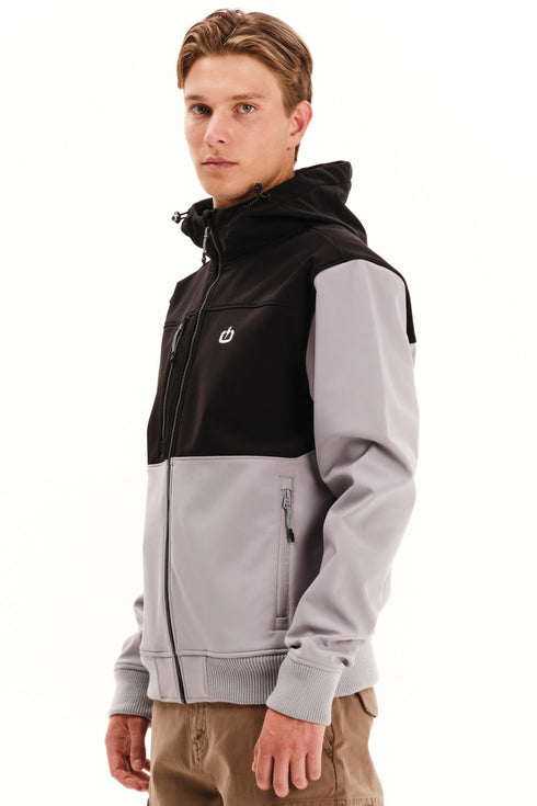 Ανδρικό Μπουφάν Bomber με Κουκούλα Emerson