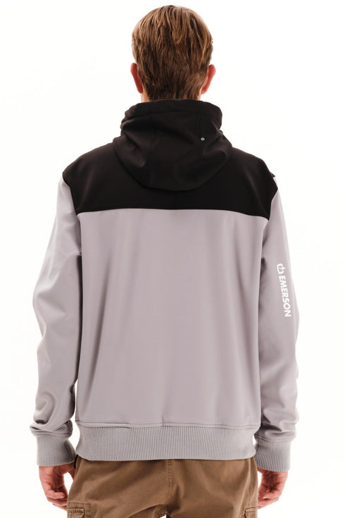 Ανδρικό Μπουφάν Bomber με Κουκούλα Emerson