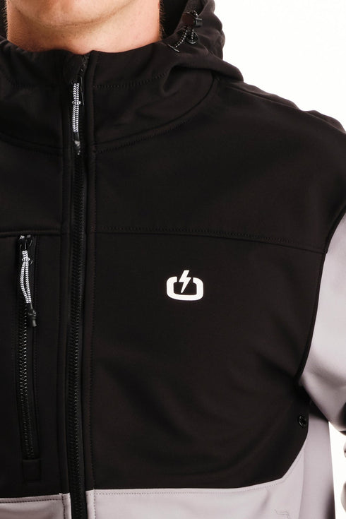 Ανδρικό Μπουφάν Bomber με Κουκούλα Emerson