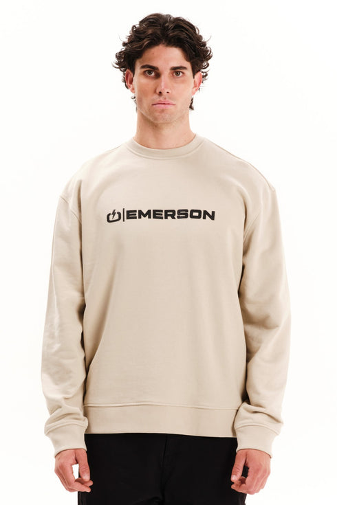 Ανδρικό Ελαφρύ Φούτερ Μπεζ Emerson