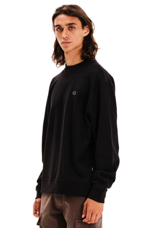 Ανδρικό Ελαφρύ Φούτερ Μαύρο Emerson