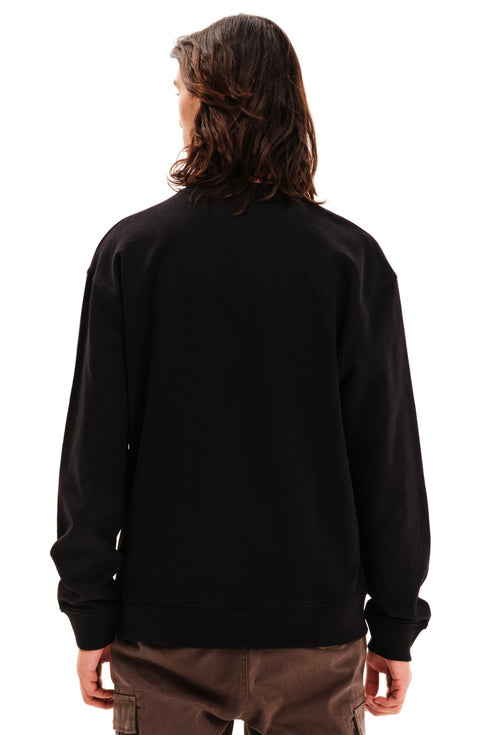 Ανδρικό Ελαφρύ Φούτερ Μαύρο Emerson