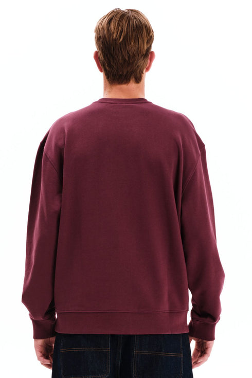 Ανδρικό Ελαφρύ Φούτερ Μπορντό Emerson