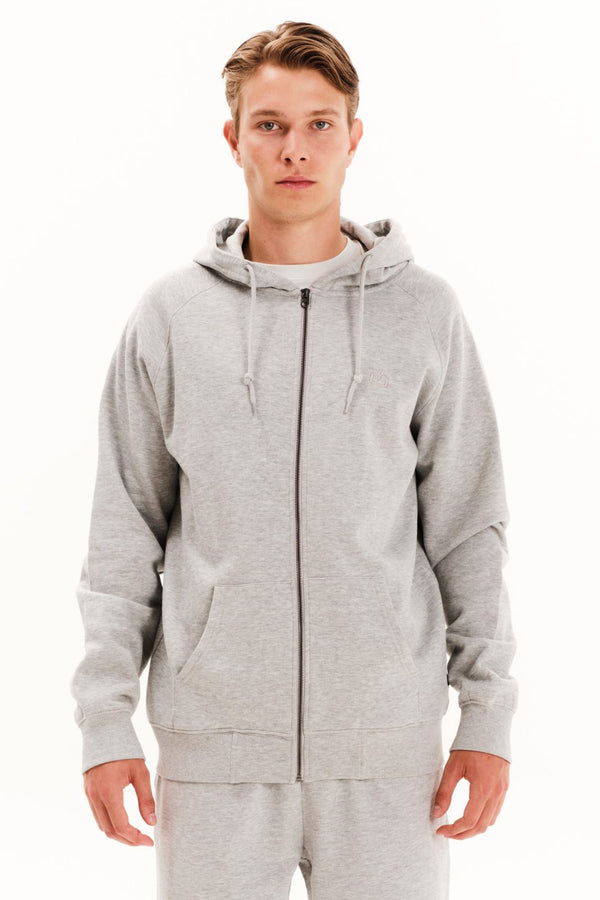 Ανδρική Ζακέτα Φούτερ με Κουκούλα Γκρι Emerson