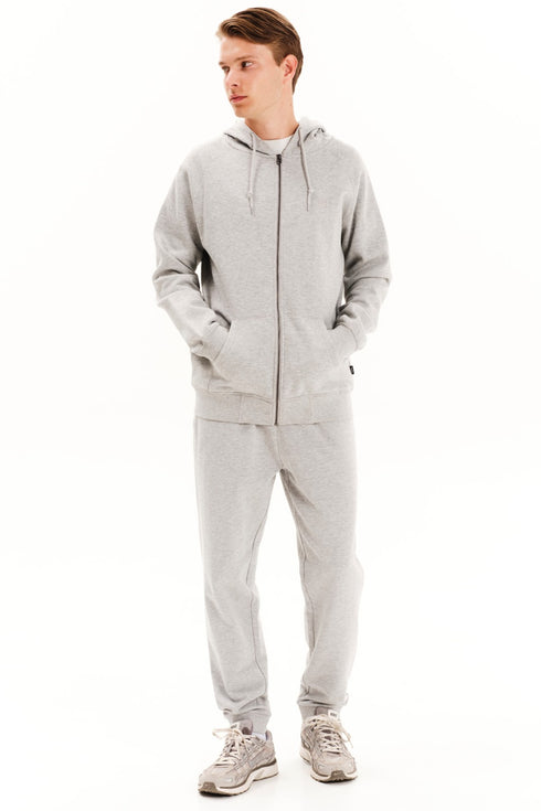 Ανδρική Ζακέτα Φούτερ με Κουκούλα Γκρι Emerson