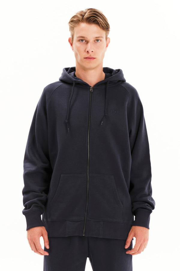 Ανδρική Ζακέτα Φούτερ με Κουκούλα Μπλε Emerson