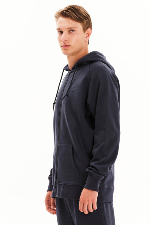 Ανδρική Ζακέτα Φούτερ με Κουκούλα Μπλε Emerson