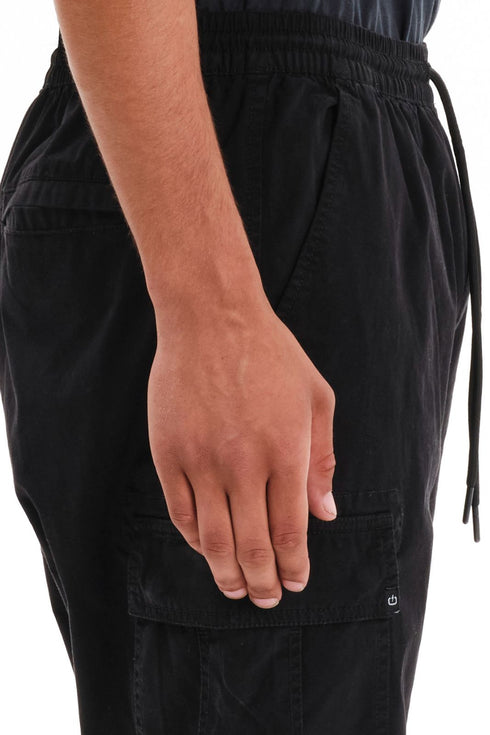 Emerson Ανδρικό Cargo Παντελόνι Μαύρο