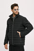 Ανδρικό Μπουφάν Puffer Μαύρο Camaro