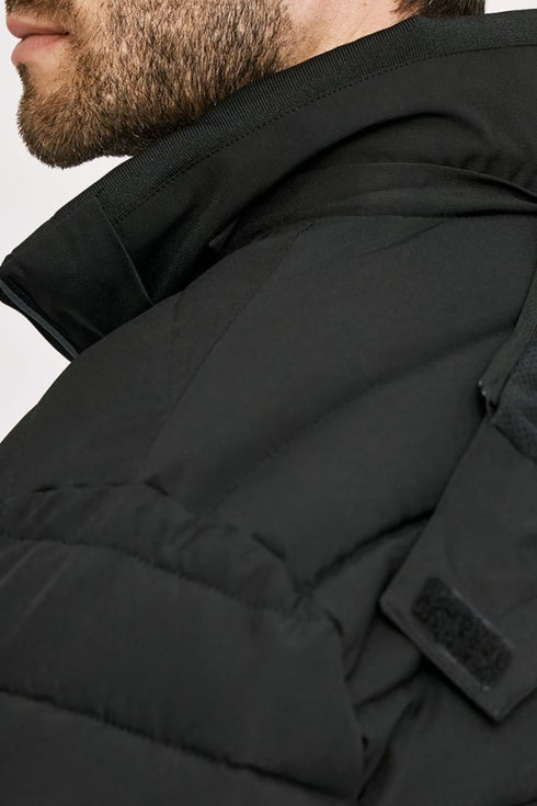 Ανδρικό Μπουφάν Puffer Μαύρο Camaro
