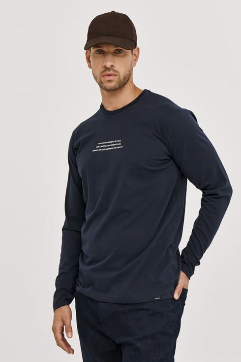 Ανδρική Μακρυμάνικη Μπλούζα Μπλε Camaro