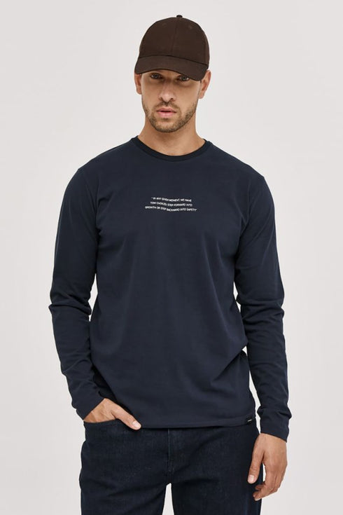 Ανδρική Μακρυμάνικη Μπλούζα Μπλε Camaro