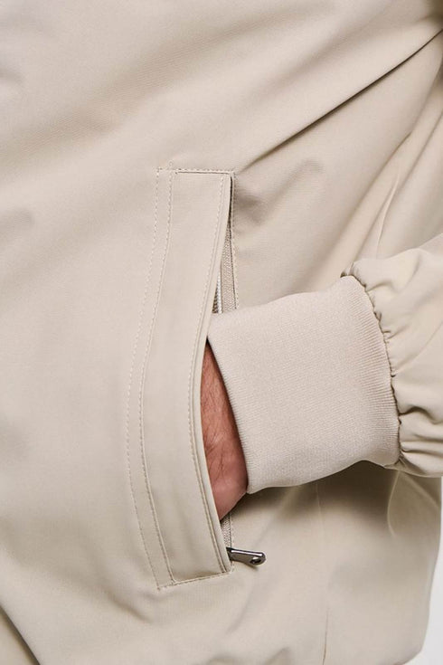 Ανδρικό Ανοιξιάτικο Μπουφάν Μπεζ Brokers