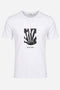 Brokers Ανδρικό T-Shirt με Τύπωμα Λευκό