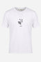 Brokers Ανδρικό T-Shirt Λευκό με Διακριτικό Τύπωμα
