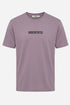 Brokers Ανδρικό T-Shirt με Τύπωμα Μοβ